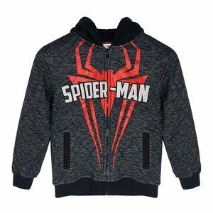 Marvel Spider-Man Kids Coat- Black and Red
